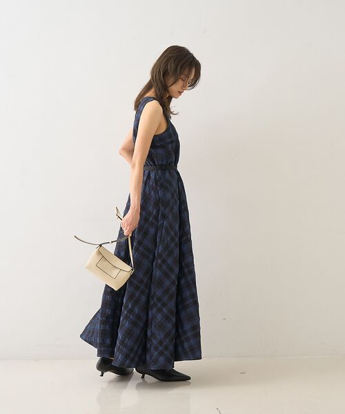 DESIGNWORKS / デザインワークス ワンピース | ジャスミンチェックフレアワンピース | 詳細10
