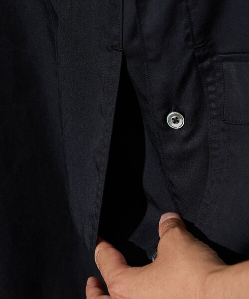 DESIGNWORKS / デザインワークス シャツ・ブラウス | 【セットアップ対応】フィブリル パッチワーク 半袖シャツ | 詳細7