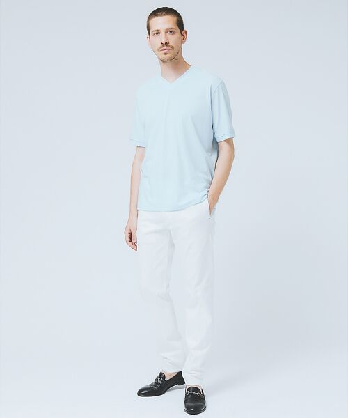45R リネン天竺のカットワークテントTシャツ Boy様専用 リネン天竺のカットワークテントTシャツ ホワイト