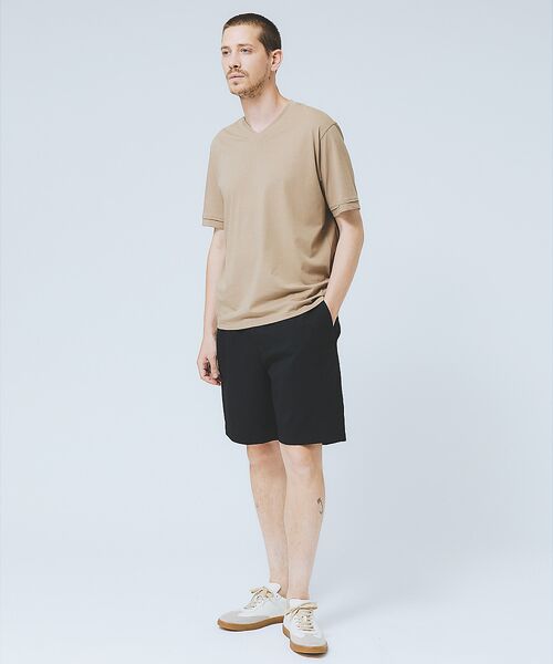 DESIGNWORKS / デザインワークス Tシャツ | 【ハイツイスト】天竺 カットオフ VネックTシャツ / 接触冷感 / 吸水速乾 | 詳細18