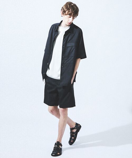 DESIGNWORKS / デザインワークス ショート・ハーフ・半端丈パンツ | 【セットアップ対応】フィブリル ショートパンツ | 詳細1