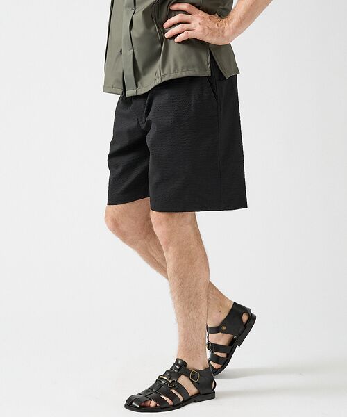 DESIGNWORKS / デザインワークス ショート・ハーフ・半端丈パンツ | 【SOLOTEX(R)】ウール サッカー ショートパンツ | 詳細11