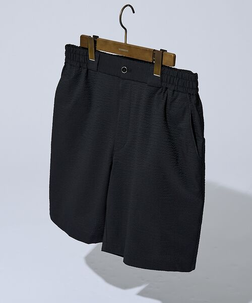DESIGNWORKS / デザインワークス ショート・ハーフ・半端丈パンツ | 【SOLOTEX(R)】ウール サッカー ショートパンツ | 詳細2