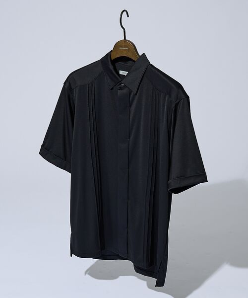 DESIGNWORKS / デザインワークス シャツ・ブラウス | 【接触冷感】ワンピースカラー 半袖 キューバシャツ | 詳細2