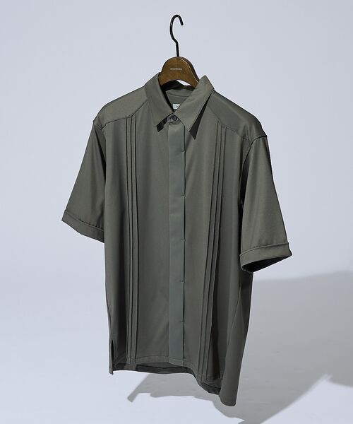 DESIGNWORKS / デザインワークス シャツ・ブラウス | 【接触冷感】ワンピースカラー 半袖 キューバシャツ | 詳細12