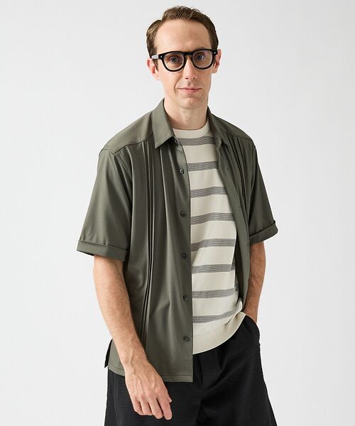 DESIGNWORKS / デザインワークス シャツ・ブラウス | 【接触冷感】ワンピースカラー 半袖 キューバシャツ | 詳細13