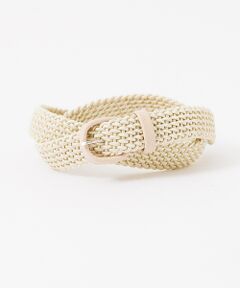 DESIGNWORKS / デザインワークス ベルト・サスペンダー | 【イタリア製】ストレッチ メッシュベルト