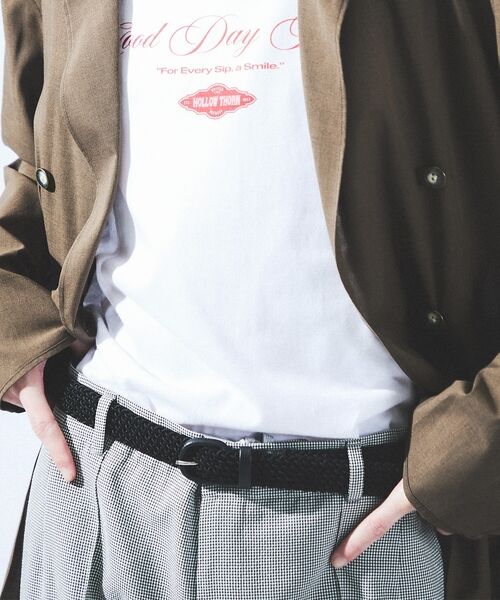 DESIGNWORKS / デザインワークス ベルト・サスペンダー | 【イタリア製】ストレッチ メッシュベルト | 詳細9