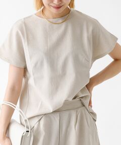 DESIGNWORKS / デザインワークス シャツ・ブラウス | 【セットアップ対応】リネン調バックタックブラウス