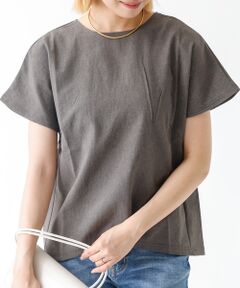 DESIGNWORKS - デザインワークス★シルクサテンストレッチブラウス　ドゥロワー DESIGNWORKS - デザインワークス☆シルクサテンストレッチ
