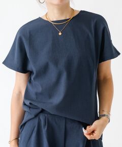 DESIGNWORKS / デザインワークス シャツ・ブラウス | 【セットアップ対応】リネン調バックタックブラウス