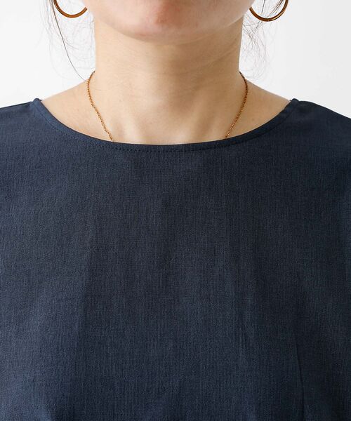 DESIGNWORKS / デザインワークス シャツ・ブラウス | 【セットアップ対応】リネン調バックタックブラウス | 詳細25