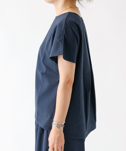 DESIGNWORKS / デザインワークス シャツ・ブラウス | 【セットアップ対応】リネン調バックタックブラウス | 詳細22