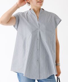 DESIGNWORKS / デザインワークス シャツ・ブラウス | コットンノースリーブシャツ