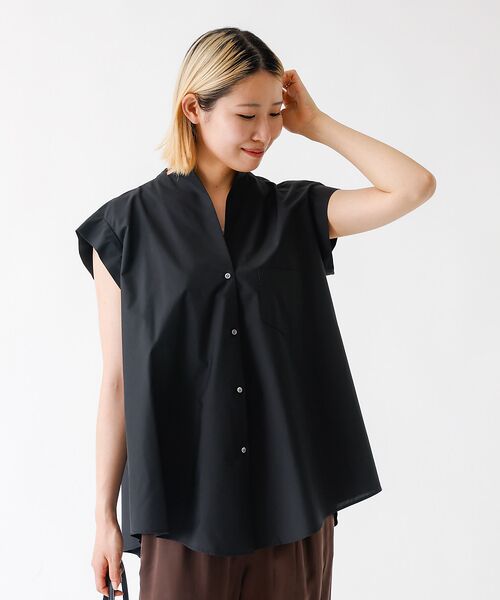 DESIGNWORKS / デザインワークス シャツ・ブラウス | コットンノースリーブシャツ | 詳細11