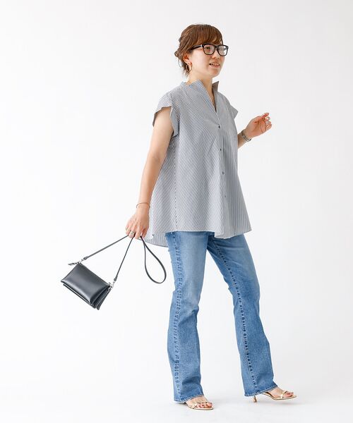 DESIGNWORKS / デザインワークス シャツ・ブラウス | コットンノースリーブシャツ | 詳細20