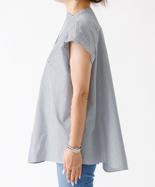 DESIGNWORKS / デザインワークス シャツ・ブラウス | コットンノースリーブシャツ | 詳細22