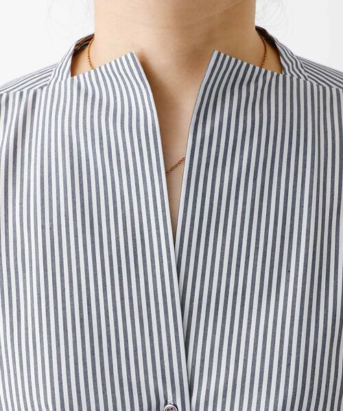 DESIGNWORKS / デザインワークス シャツ・ブラウス | コットンノースリーブシャツ | 詳細24