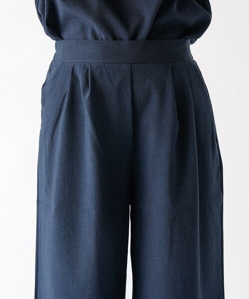 DESIGNWORKS / デザインワークス パンツ | 【セットアップ対応】リネン調リラックスタックワイドパンツ | 詳細24