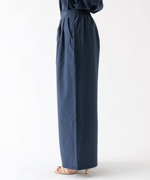 DESIGNWORKS / デザインワークス パンツ | 【セットアップ対応】リネン調リラックスタックワイドパンツ | 詳細21