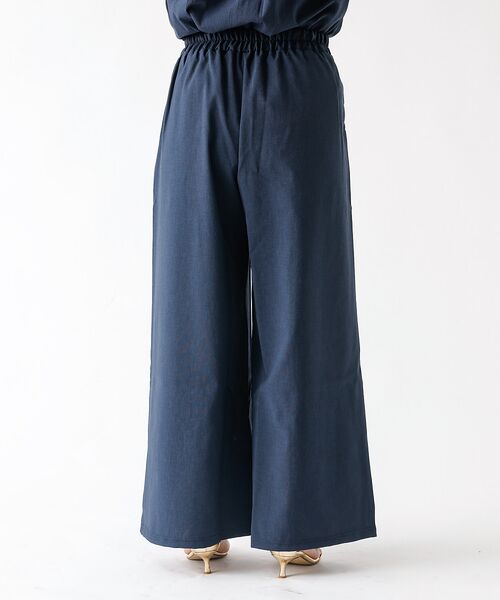 DESIGNWORKS / デザインワークス パンツ | 【セットアップ対応】リネン調リラックスタックワイドパンツ | 詳細22