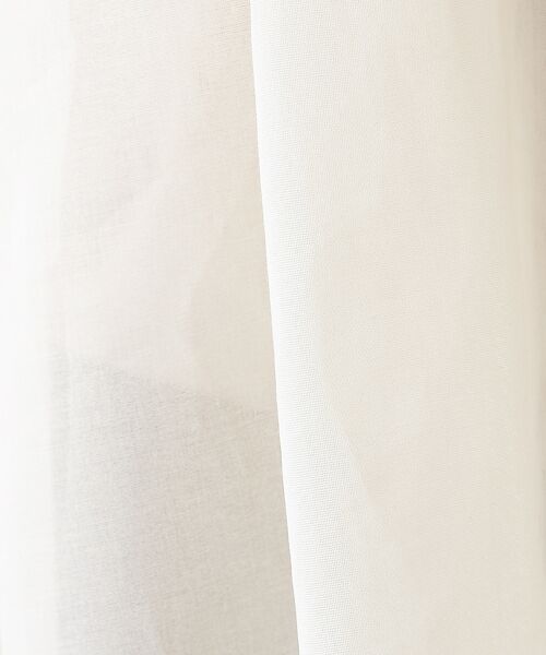 DESIGNWORKS / デザインワークス シャツ・ブラウス | オーガンジーシアーラウンドヘムシャツ | 詳細9