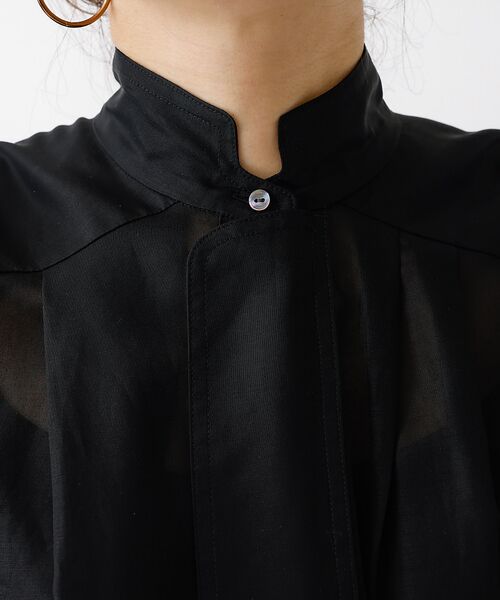 DESIGNWORKS / デザインワークス シャツ・ブラウス | オーガンジーシアーラウンドヘムシャツ | 詳細19