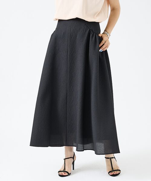 DESIGNWORKS / デザインワークス ロング・マキシ丈スカート | オーガンジージャガードスカート | 詳細6