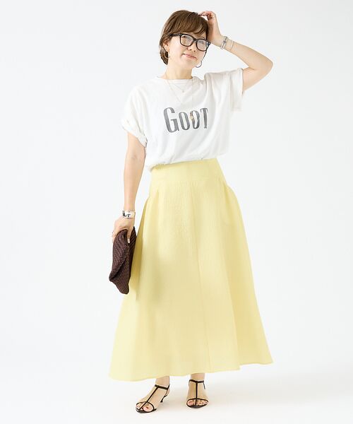 DESIGNWORKS / デザインワークス ロング・マキシ丈スカート | オーガンジージャガードスカート | 詳細8