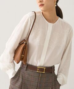 DESIGNWORKS / デザインワークス シャツ・ブラウス | キュプララッセルレースブラウス