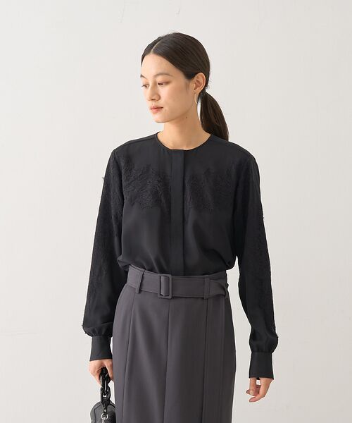 DESIGNWORKS / デザインワークス シャツ・ブラウス | キュプララッセルレースブラウス | 詳細9