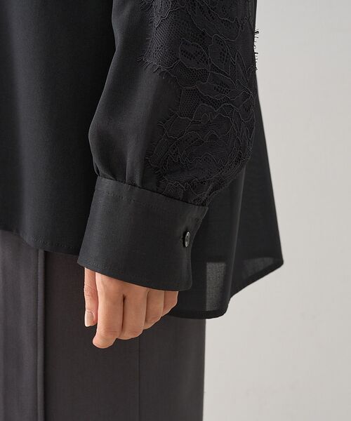 DESIGNWORKS / デザインワークス シャツ・ブラウス | キュプララッセルレースブラウス | 詳細21