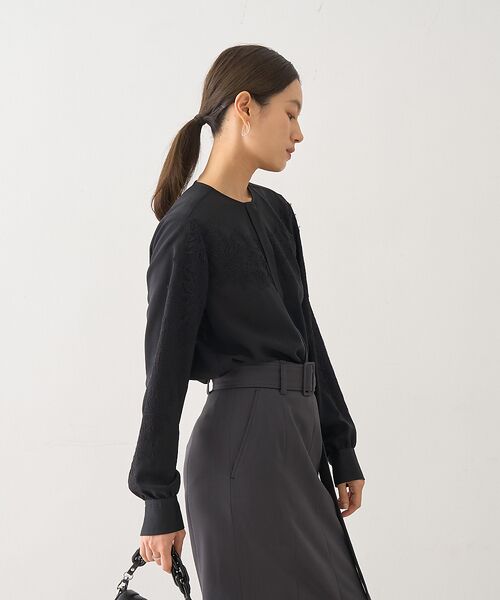 DESIGNWORKS / デザインワークス シャツ・ブラウス | キュプララッセルレースブラウス | 詳細11