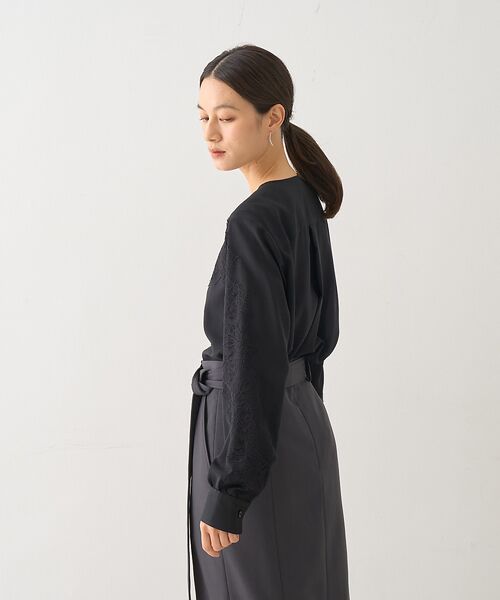 DESIGNWORKS / デザインワークス シャツ・ブラウス | キュプララッセルレースブラウス | 詳細12