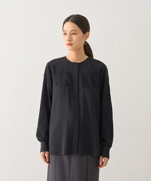 DESIGNWORKS / デザインワークス シャツ・ブラウス | キュプララッセルレースブラウス | 詳細16