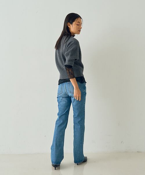 DESIGNWORKS / デザインワークス デニムパンツ | ストレッチフレアデニム | 詳細15