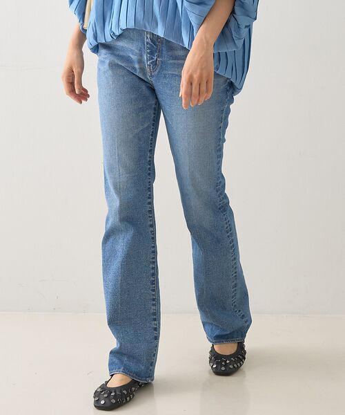 DESIGNWORKS / デザインワークス デニムパンツ | ストレッチフレアデニム（ブルー）