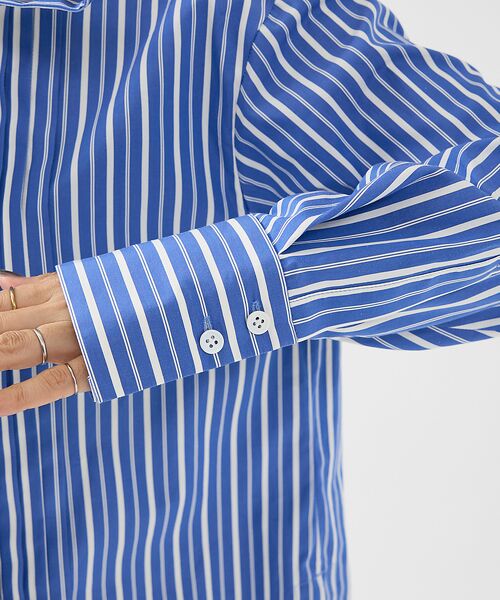 DESIGNWORKS / デザインワークス シャツ・ブラウス | ボウタイ付きフロントプリーツシャツ | 詳細24