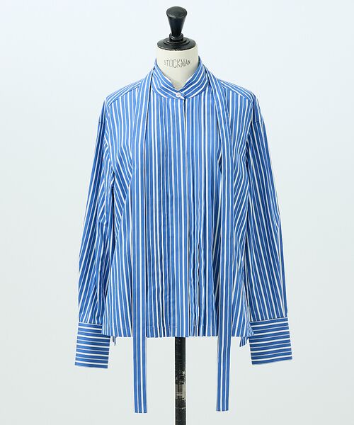 DESIGNWORKS / デザインワークス シャツ・ブラウス | ボウタイ付きフロントプリーツシャツ | 詳細28