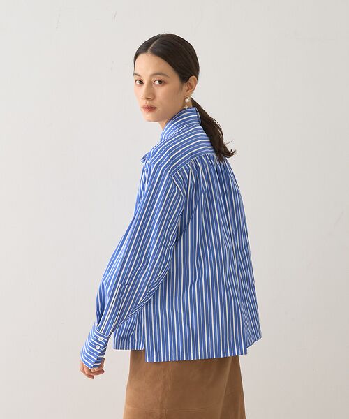 DESIGNWORKS / デザインワークス シャツ・ブラウス | ボウタイ付きフロントプリーツシャツ | 詳細15