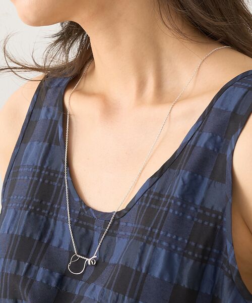 DESIGNWORKS / デザインワークス ネックレス・ペンダント・チョーカー | 【BAR JEWELLERY/バージュエリー】MARISCHARM+ADJUST（シルバー）