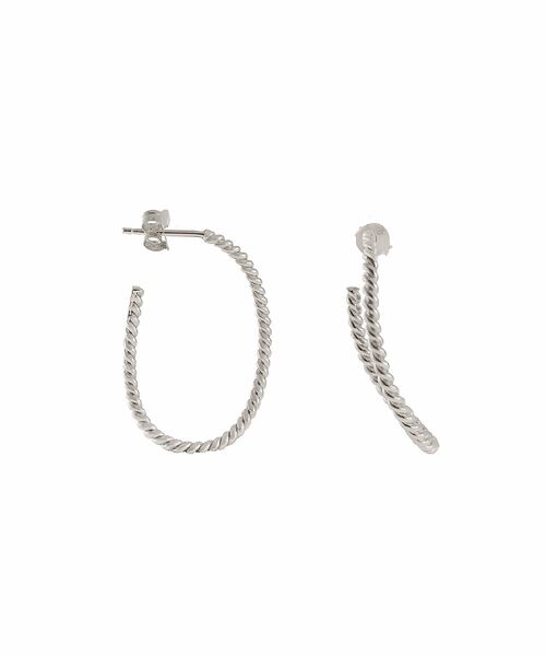 DESIGNWORKS/デザインワークス 【BARJEWELLERY/バージュエリー】TWISTED ELONGATED シルバー F DESIGNWORKS/デザインワークス 【BARJEWELLERY/バージュエリー】TWISTED ELONGATED シルバー F
