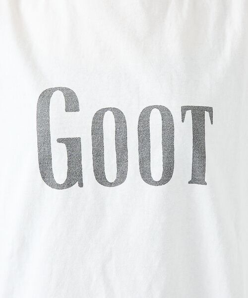 DESIGNWORKS / デザインワークス Tシャツ | 【REMI RELIEF/レミレリーフ】 16/-天竺 GOOTプリントTシャツ | 詳細14