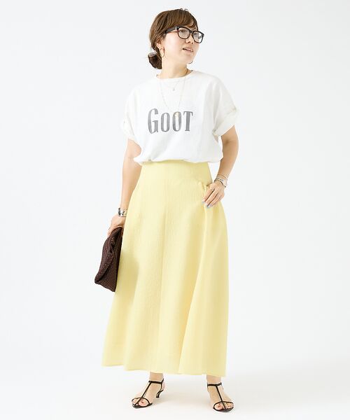 DESIGNWORKS / デザインワークス Tシャツ | 【REMI RELIEF/レミレリーフ】 16/-天竺 GOOTプリントTシャツ | 詳細7