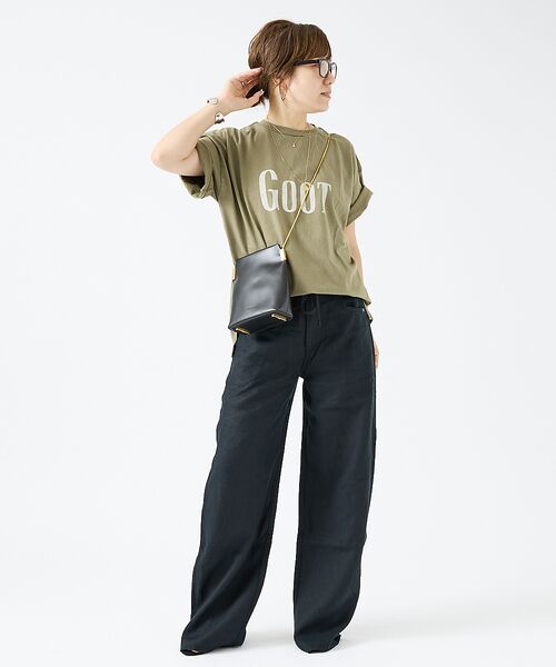 DESIGNWORKS / デザインワークス Tシャツ | 【REMI RELIEF/レミレリーフ】 16/-天竺 GOOTプリントTシャツ | 詳細17