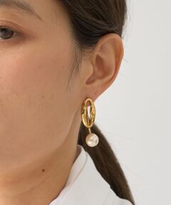 マリハ　雨音　ピアス MARIHA(マリハ) 雨音 ピアス 三色 10cm K18