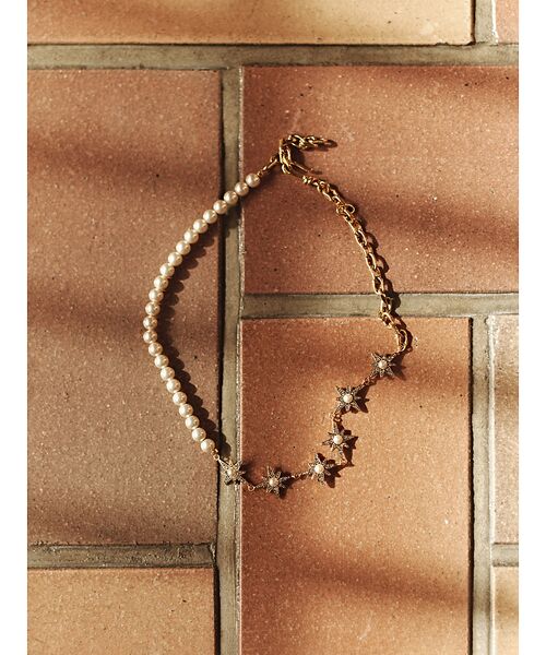 DESIGNWORKS / デザインワークス ネックレス・ペンダント・チョーカー | 【ADER.bijoux/アデルビジュー】 pearl short NK　パール | 詳細1