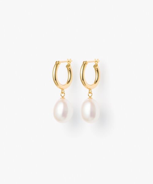 DESIGNWORKS / デザインワークス ピアス・イヤリング | 【MARIHA/マリハ 】月の夢 フープピアスS | 詳細1