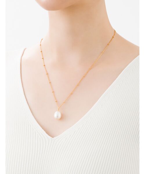 DESIGNWORKS / デザインワークス ネックレス・ペンダント・チョーカー | 【MARIHA/マリハ】 月の夢 ネックレス スタッドチェーン　47cm | 詳細2