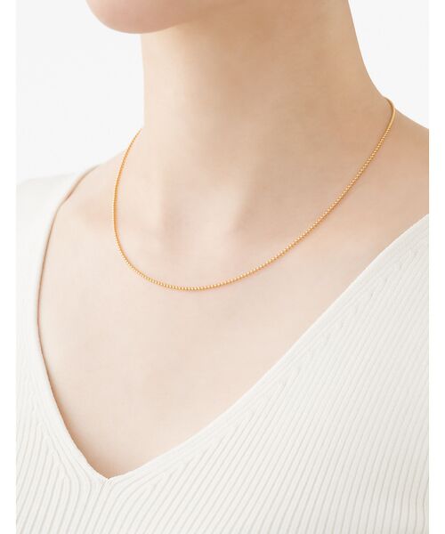 DESIGNWORKS / デザインワークス ネックレス・ペンダント・チョーカー | 【MARIHA/マリハ 】Silent Rain 2連(ボール×レクタングル)4 | 詳細3